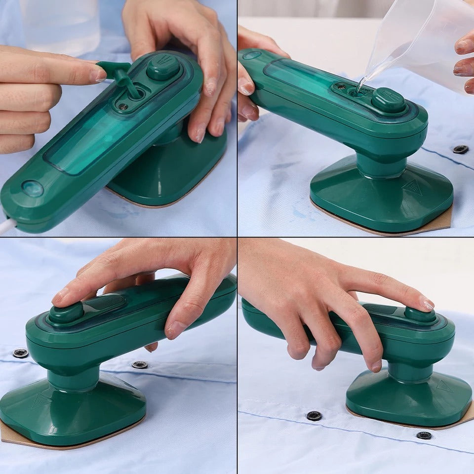 Portable Mini Micro Steam Iron Handheld Garment Steamer