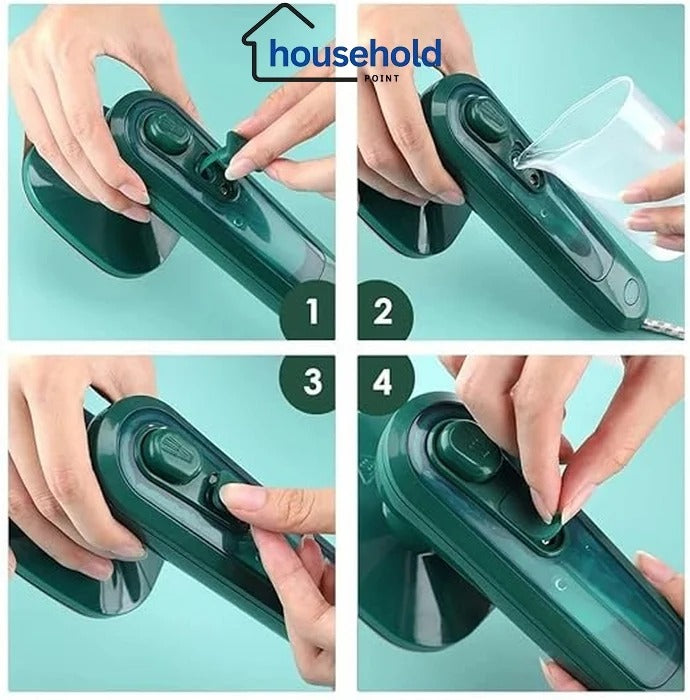 Portable Mini Micro Steam Iron Handheld Garment Steamer